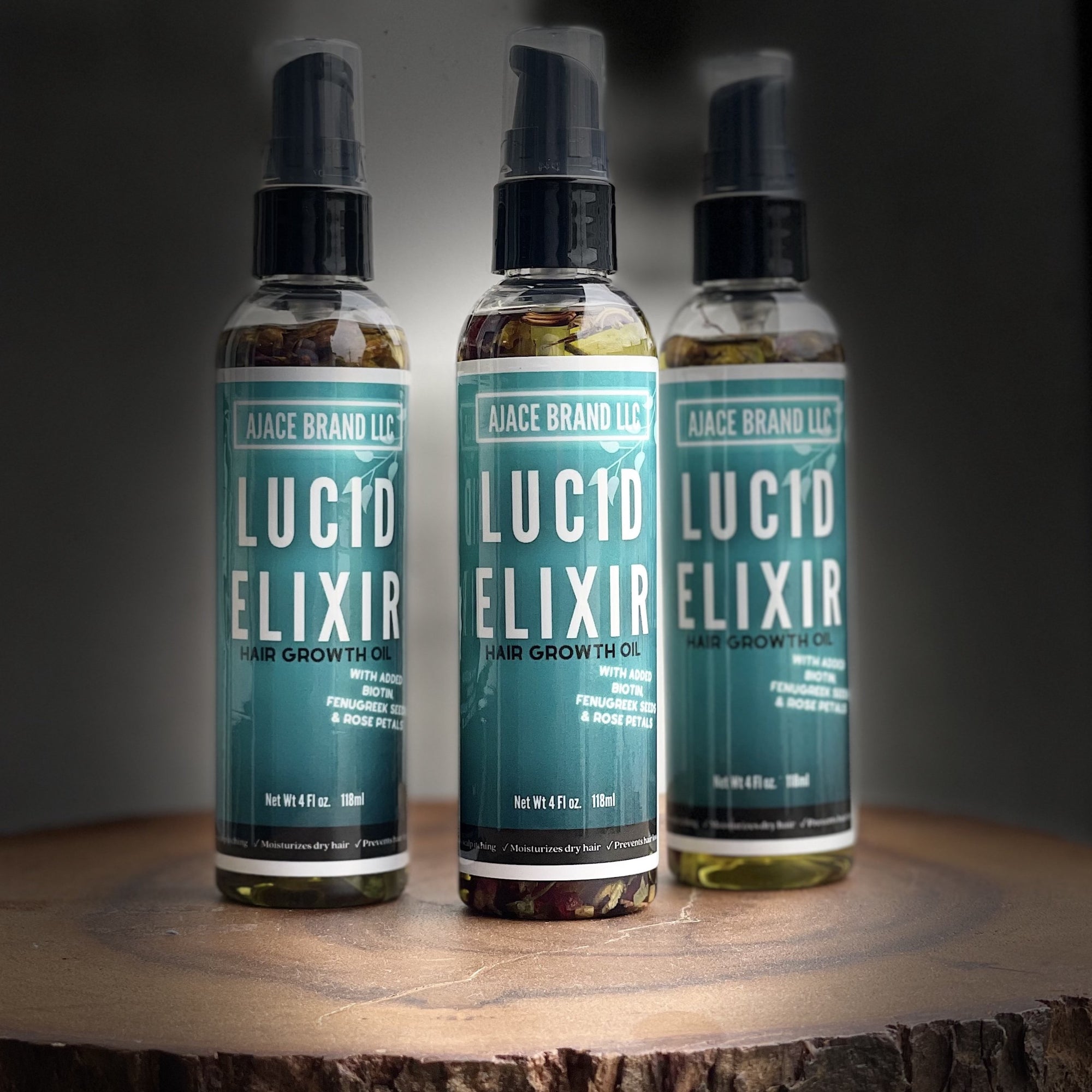 Lucid Elixir Hair Growth Oil Trio