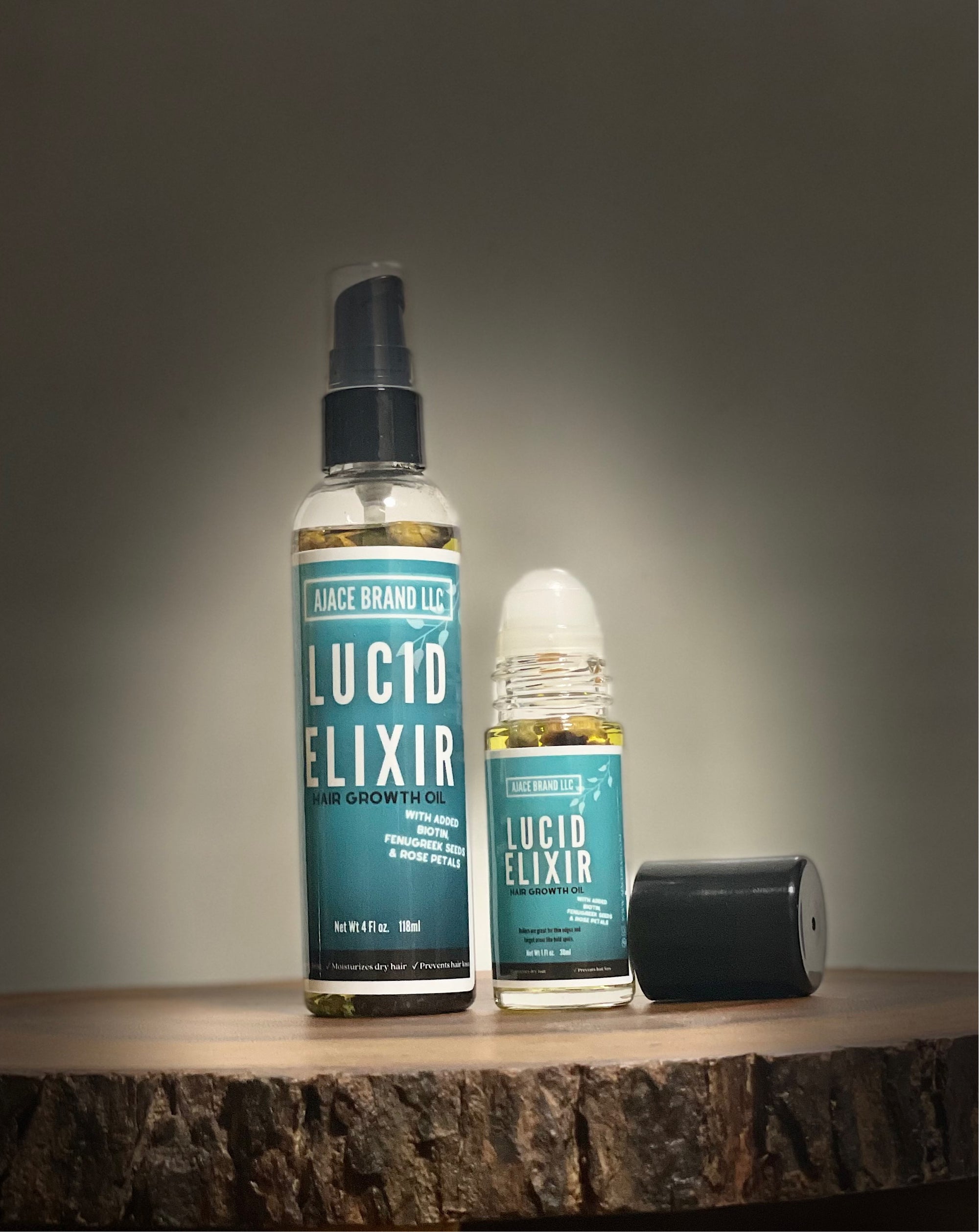 Lucid Elixir Bottle & Edge Roller Duo